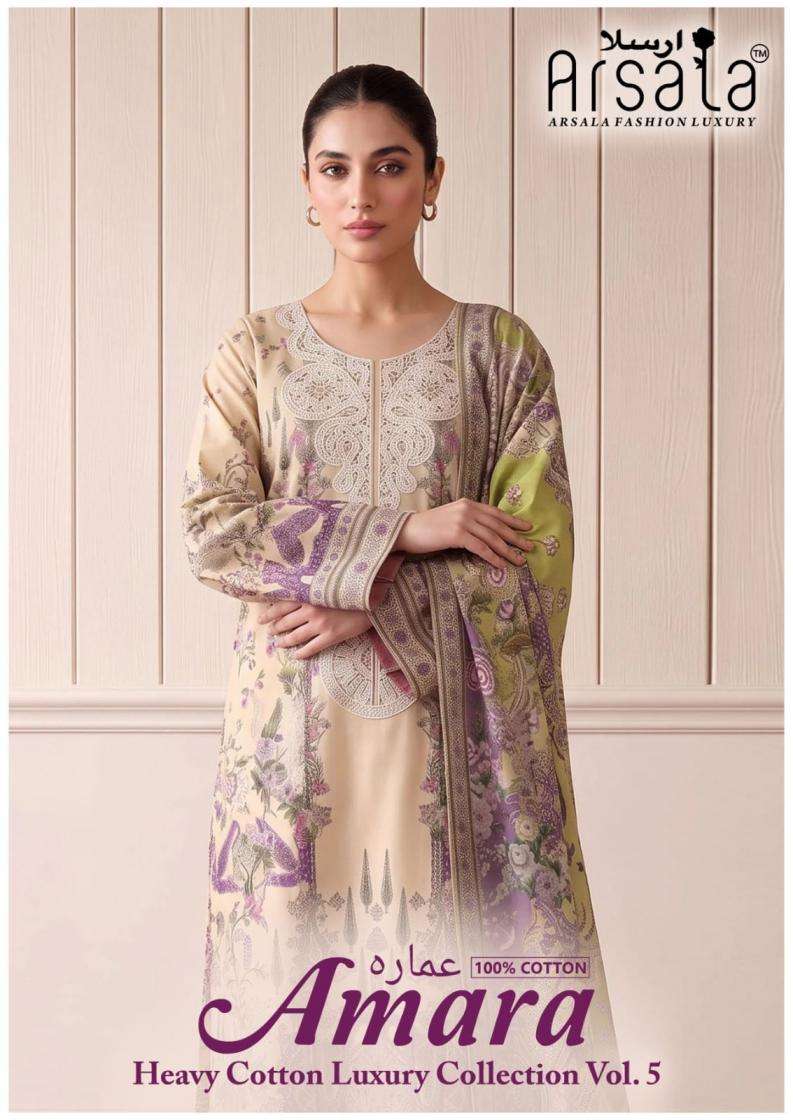 arsala KURTI amara vol 5 PRINTED KURTI WHOLESALER 