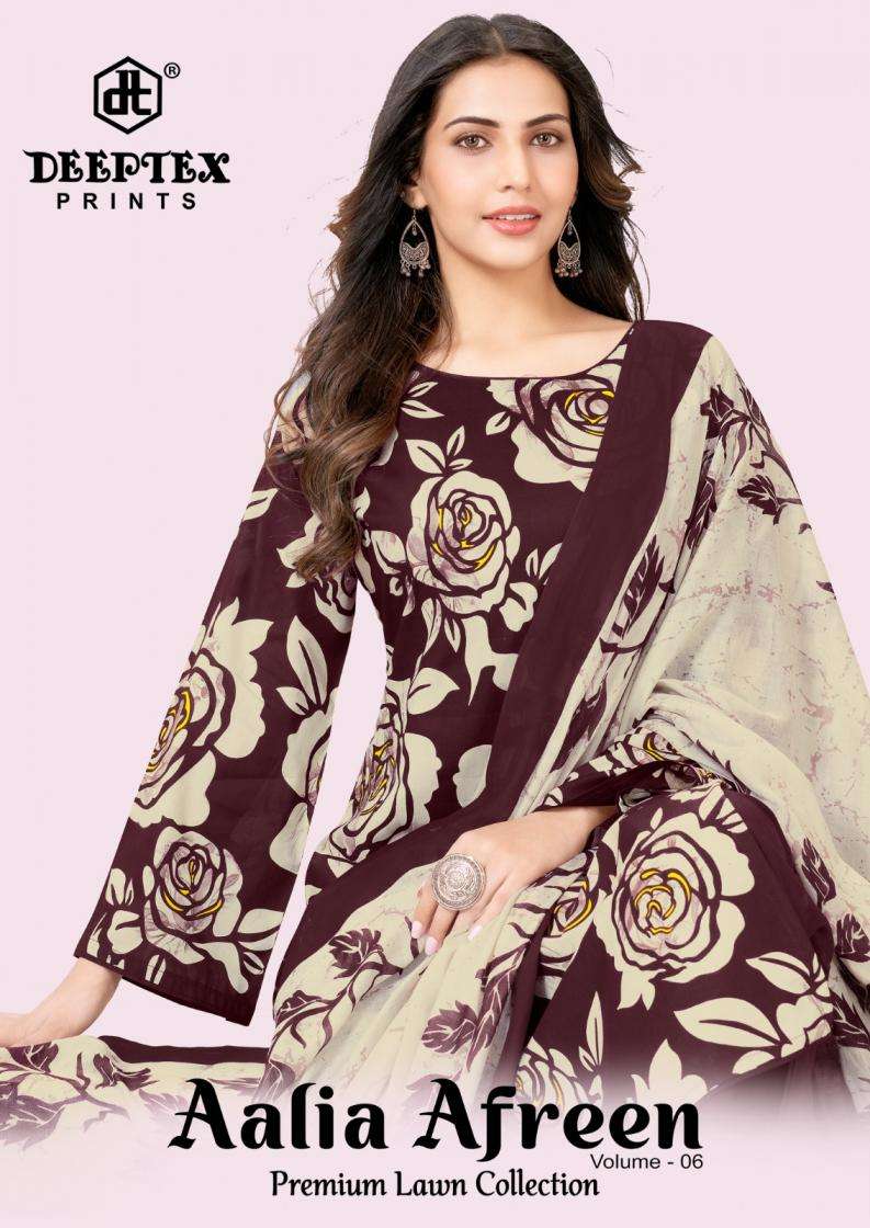 deeptex KURTI aalia afreen vol 6 PRINTED KURTI WHOLESALER 