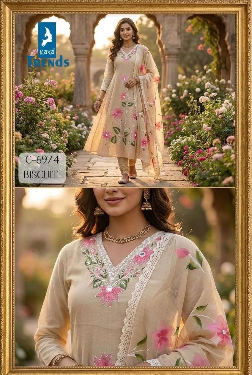 KAYA KURTI D NO 6925 PRINTED KURTI  WHOLESALER 