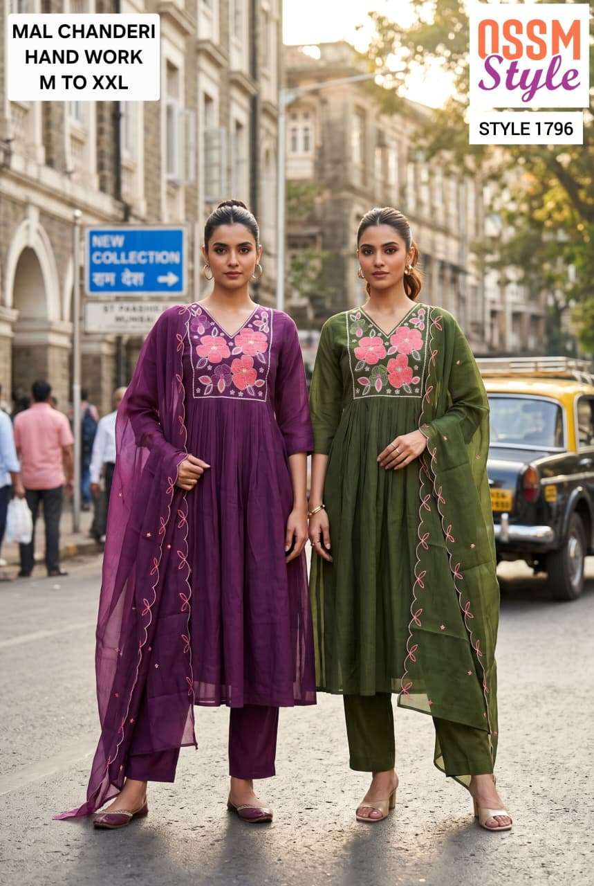 OSSM KURTI Design no 1796 PRINTED KURTI WHOLESALER 