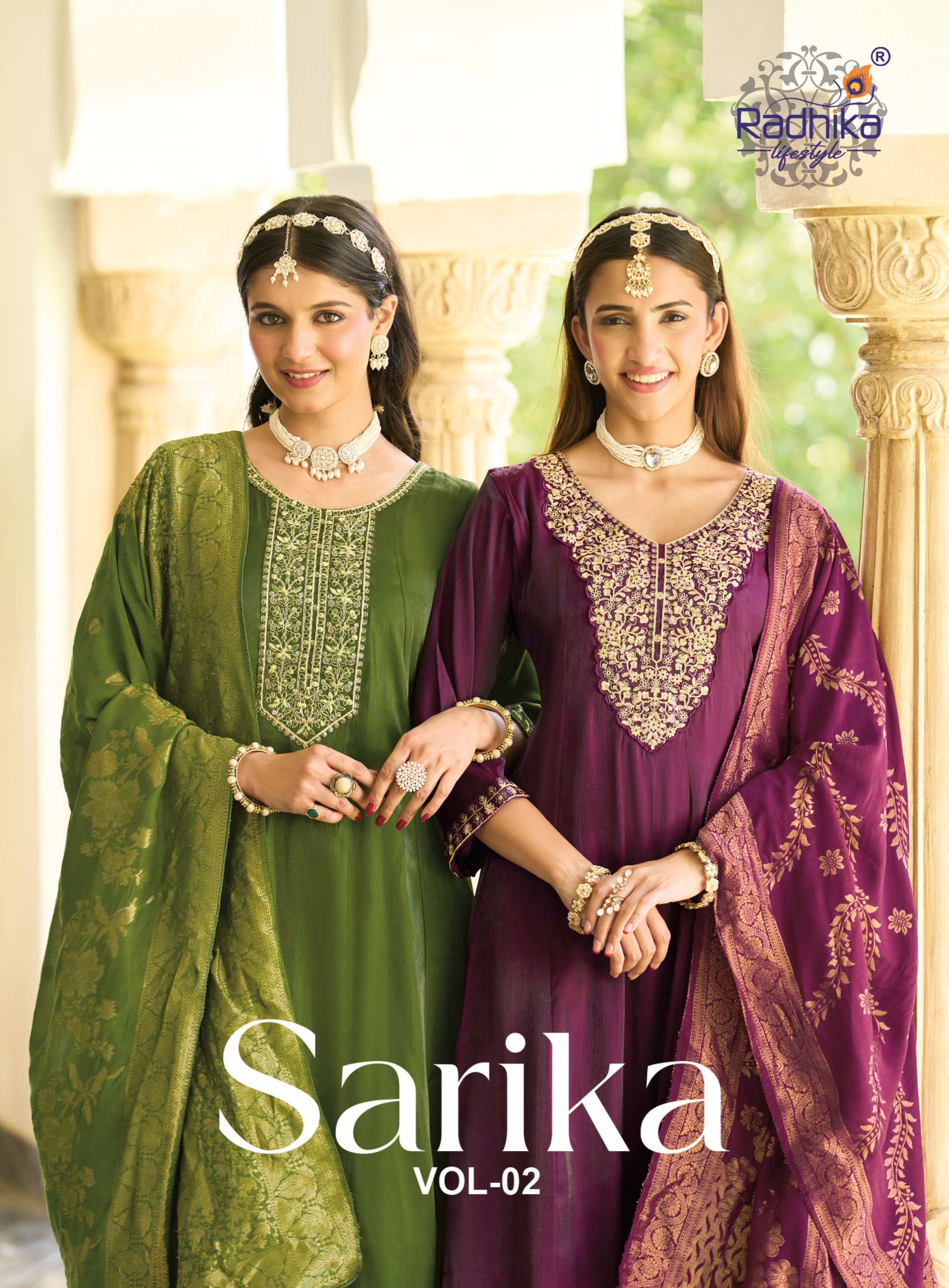 RADHIKA lifestyle SARIKA VOL 2 PRINTED KURTI WHOLESALER 